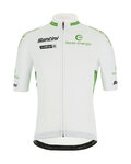 SANTINI Tricou de ciclism cu mânecă scurtă - LA VUELTA 2019 - alb