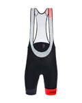 SANTINI Pantaloni scurți de ciclism cu bretele - LA VUELTA 2020 - negru