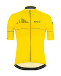 SANTINI Tricou de ciclism cu mânecă scurtă - LA VUELTA 2020 - galben