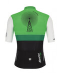 SANTINI Tricou de ciclism cu mânecă scurtă - LA VUELTA 2021 - verde