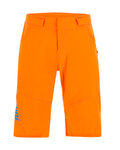 SANTINI Pantaloni scurți de ciclism fără bretele - SELVA MTB - portocaliu