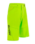 SANTINI Pantaloni scurți de ciclism fără bretele - SELVA MTB - verde