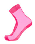 SANTINI Șosete clasice de ciclism - LUCE - roz
