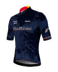 SANTINI Tricou de ciclism cu mânecă scurtă - NIBALI - albastru