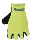 SANTINI Mănuși de ciclism fără degete - ISTINTO - verde