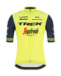SANTINI Tricou de ciclism cu mânecă scurtă - TREK SEGAFREDO 2021 - albastru/galben