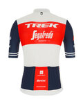 SANTINI Tricou de ciclism cu mânecă scurtă - TREK SEGAFREDO 2021 - roșu/alb/albastru