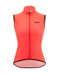 SANTINI Vestă de ciclism - NEBULA WINDPROOF W - roz