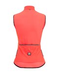 SANTINI Vestă de ciclism - NEBULA WINDPROOF W - roz