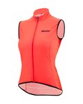 SANTINI Vestă de ciclism - NEBULA WINDPROOF W - roz