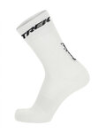 SANTINI Șosete clasice de ciclism - TREK 2019 PROFILE - alb