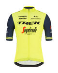 SANTINI Tricou de ciclism cu mânecă scurtă - TREK SEGAFREDO 2020 - negru/galben