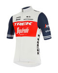 SANTINI Tricou de ciclism cu mânecă scurtă - TREK SEGAFREDO 2020 - albastru/roșu/alb