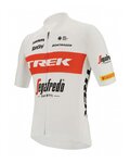 SANTINI Tricou de ciclism cu mânecă scurtă - TREK SEGAFREDO 2022 ORIGINAL - roșu/alb