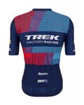 SANTINI Tricou de ciclism cu mânecă scurtă - TREK 2023 FACTORY RACING - albastru