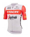 SANTINI Tricou de ciclism cu mânecă scurtă - TREK SEGAFREDO 2023 ORIGINAL - roșu/alb