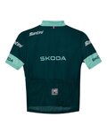 SANTINI Tricou de ciclism cu mânecă scurtă - TOUR DE FRANCE 2024 - verde