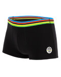 SANTINI Boxeri - UCI RAINBOW - negru