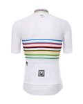 SANTINI Tricou de ciclism cu mânecă scurtă - UCI WORLD CHAMPION - alb