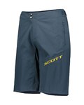 SCOTT Pantaloni scurți de ciclism fără bretele - ENDURANCE LS/FIT - albastru