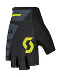 SCOTT Mănuși de ciclism fără degete - ASPECT SPORT GEL SF - galben/gri