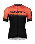 SCOTT Tricou de ciclism cu mânecă scurtă - RC PRO 2019 - portocaliu/negru