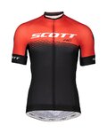 SCOTT Tricou de ciclism cu mânecă scurtă - RC PRO 2019 - roșu/negru
