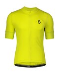 SCOTT Tricou de ciclism cu mânecă scurtă - ENDURANCE 10 - galben