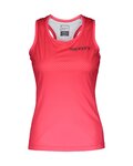 SCOTT Tricoul de ciclism fără mâneci - ENDURANCE LADY - roz/gri