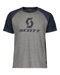 SCOTT Tricou de ciclism cu mânecă scurtă - 10 ICON RAGLAN - albastru/gri