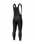 SCOTT Pantaloni de ciclism lungi cu bretele - RC WARM WB - negru/galben