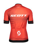 SCOTT Tricou de ciclism cu mânecă scurtă - RC PRO 2020 - negru/roșu/alb