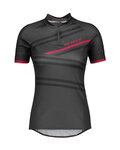 SCOTT Tricou de ciclism cu mânecă scurtă - ENDURANCE 30 LADY - roz/gri