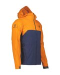 SCOTT Jachetă rezistentă la vânt de ciclism - EXPLORAIR LIGHT WB - albastru/portocaliu