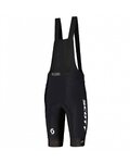SCOTT Pantaloni scurți de ciclism cu bretele - RC PRO +++ 2022 - alb/negru