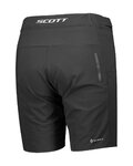 SCOTT Pantaloni scurți de ciclism fără bretele - ENDURANCE LS/FIT W/PAD - negru
