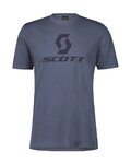 SCOTT Tricou de ciclism cu mânecă scurtă - ICON SS - albastru