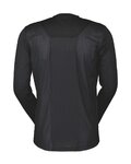SCOTT Tricou de ciclism cu mânecă lungă de vară - TRAIL FLOW LS - negru/gri
