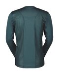 SCOTT Tricou de ciclism cu mânecă lungă de vară - TRAIL FLOW LS - verde/verde deschis
