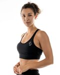 SCOTT Sutien - ENDURANCE LADY - negru