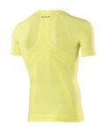 SIX2 Tricou de ciclism cu mânecă scurtă - TS1 II - galben