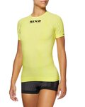 SIX2 Tricou de ciclism cu mânecă scurtă - TS1 II - galben