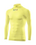 SIX2 Tricou de ciclism cu mânecă lungă - TS3 II - galben