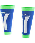 SIX2 Încălzitoare de genunchi pentru ciclism - CALF - albastru/verde