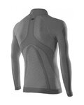 SIX2 Tricou de ciclism cu mânecă lungă - TS3 II - gri