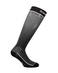 SIX2 Șosete sub genunchi de ciclism - LONG 2 - negru