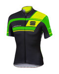 SPORTFUL Tricou de ciclism cu mânecă scurtă - GRUPPETTO PRO TEAM - verde/negru