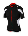 SPORTFUL Tricou de ciclism cu mânecă scurtă - CRANK - negru