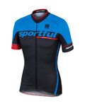 SPORTFUL Tricou de ciclism cu mânecă scurtă - SC TEAM - albastru/negru