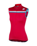 SPORTFUL Tricoul de ciclism fără mâneci - ALLURE LADY - roz